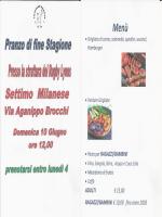 Pranzo Fine Stagione